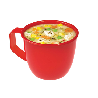 Artikelbild 3 für sistema® Mikrowellen-Suppentasse rot 565,0 ml, 1 St., Artikelnummer 593182