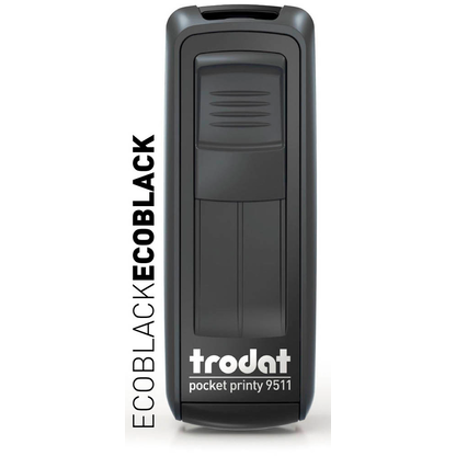 Artikelbild 8 für trodat Textstempel, individualisierbar Pocket Printy 9511 selbstfärbend schwarz Logo möglich, 1 St. - Direkt online personalisieren, Artikelnummer 640468