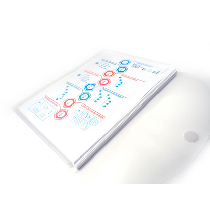 Artikelbild 5 für FolderSys Dokumententaschen DIN A4 transparent genarbt 0,20 mm, 10 St., Artikelnummer 587949