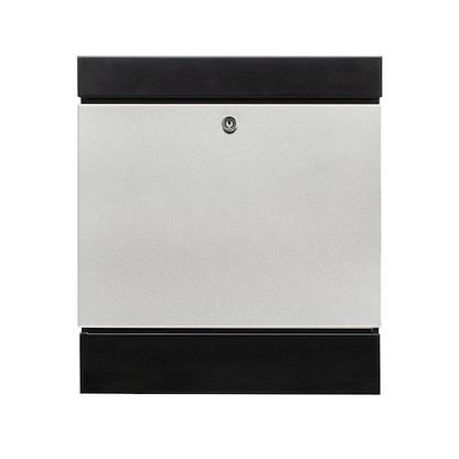 Artikelbild 2 für BURG WÄCHTER Briefkasten SEATTLE 6848 B+S 42020 schwarz, silber mit Zeitungsfach, Artikelnummer 114748