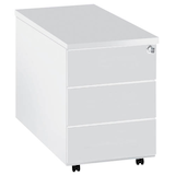 Artikelbild 1 für Kerkmann Prime Rollcontainer weiß 3 Auszüge 42,0 x 80,0 x 54,0 cm, Artikelnummer 120996