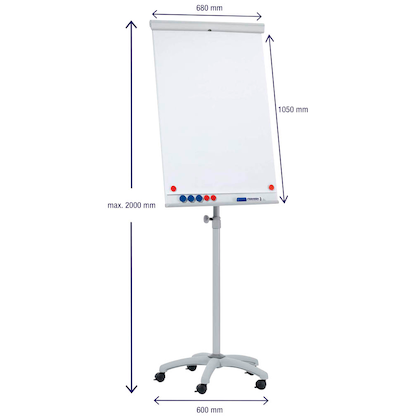 Artikelbild 5 für FRANKEN Flipchart X-tra!Line® Mobil EL-FC31, Artikelnummer 528859
