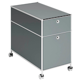 Artikelbild 1 für viasit System4 Rollcontainer anthrazit 2 Auszüge 42,0 x 78,0 x 62,0 cm, Artikelnummer 135487