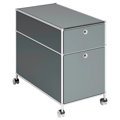 Artikelbild für viasit System4 Rollcontainer anthrazit 2 Auszüge 42,0 x 78,0 x 62,0 cm, Artikelnummer 135487