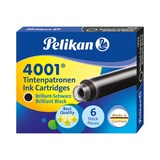 Artikelbild 1 für Pelikan Tintenpatronen für Füller 4001 TP/6 brillant-schwarz, 6 St., Artikelnummer 682472