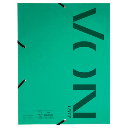Artikelbild 6 für VON LEITZ Eckspanner DIN A4 grün, 1 St., Artikelnummer 635189