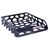 Artikelbild 1 für sax design Briefablage Voronoi schwarz DIN A4, 1 St., Artikelnummer 410466