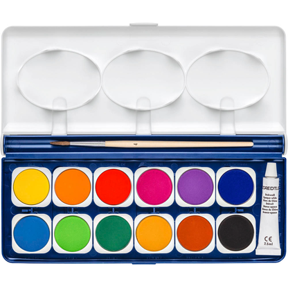 Artikelbild für STAEDTLER Wasserfarbkasten 12 Farben, Artikelnummer 533099