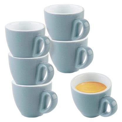 Artikelbild für APS Espressotassen Snug blau 0,08 l, 6 St., Artikelnummer 645618