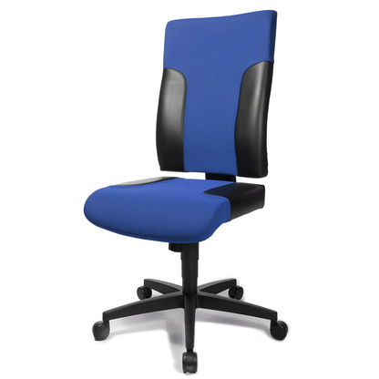 Artikelbild 2 für Topstar Bürostuhl Two 20, TF200 S106 Stoff blau, Gestell schwarz, Artikelnummer 156846