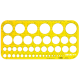 Artikelbild 1 für M + R Zeichenschablone gelb, Artikelnummer 263968