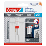Artikelbild 1 für tesa Powerstripes Klebenägel für max. 2,0 kg, 2,4 x 4,5 cm, 2 St., Artikelnummer 384071