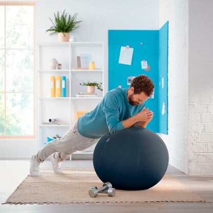 Artikelbild 11 für LEITZ Ergo Cosy Sitzball grau 65,0 cm, Artikelnummer 793957