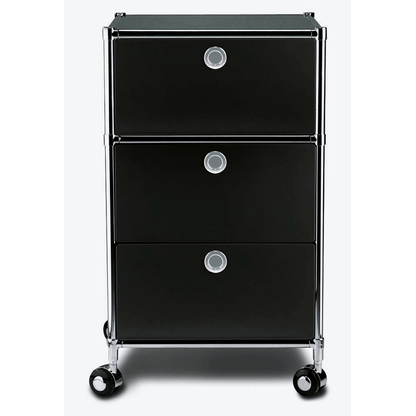 Artikelbild 10 für viasit System4 Rollcontainer schwarz 3 Auszüge 42,0 x 78,0 x 62,0 cm, Artikelnummer 214148