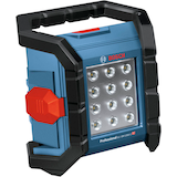 Artikelbild 1 für BOSCH Professional GLI 18V-1200 C LED Akku-Baustrahler blau, Artikelnummer 150282