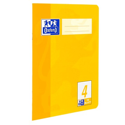 Artikelbild 5 für OXFORD Schulheft Lineatur 4 liniert DIN A5 ohne Rand, 16 Blatt, 1 St., Artikelnummer 280364
