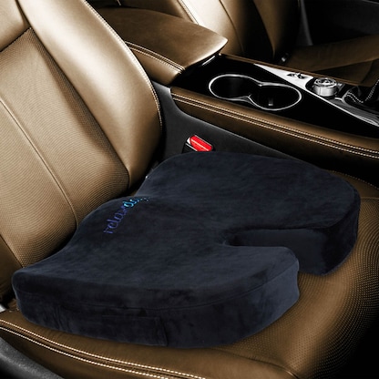 Artikelbild 2 für relaxdays Sitzkissen Orthopädisch schwarz, 1 St., Artikelnummer 365951