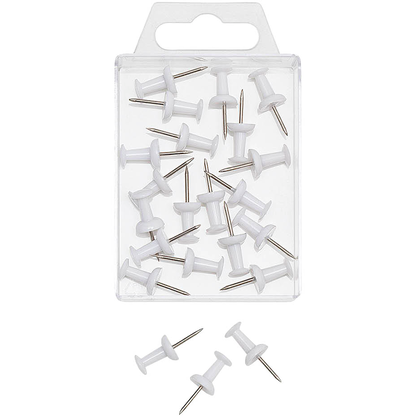 Artikelbild für WEDO Pinnnadeln Diabolo weiß, 20 St., Artikelnummer 719603