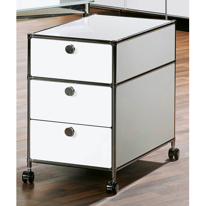 Artikelbild 11 für viasit System4 Rollcontainer weiß 3 Auszüge 42,0 x 78,0 x 62,0 cm, Artikelnummer 214130