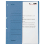 Artikelbild 1 für FALKEN Ösenhefter Karton blau DIN A4, halber Deckel, 50 St., Artikelnummer 949798