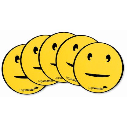 Artikelbild 4 für Legamaster Agile Smiley gemischt Magnete Motiv, Kunststoff Ø 5,0 cm, 6 St., Artikelnummer 156394