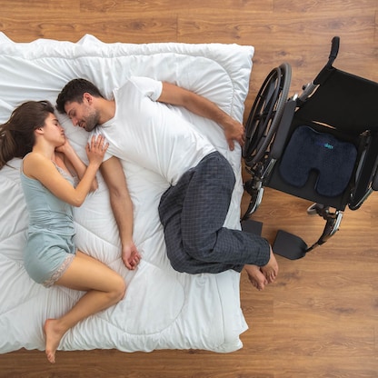 Artikelbild 3 für relaxdays Sitzkissen Orthopädisch schwarz, 1 St., Artikelnummer 365951