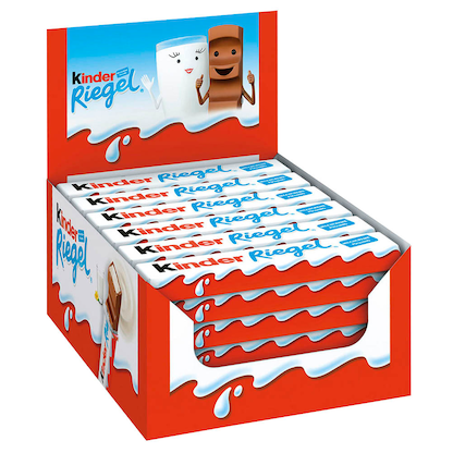 Artikelbild für kinder Schokoriegel 36 St., Artikelnummer 190399