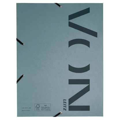 Artikelbild 6 für VON LEITZ Eckspanner DIN A4 grau, 1 St., Artikelnummer 635379