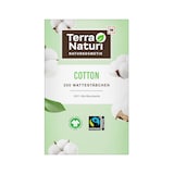 Artikelbild 1 für Terra Naturi Wattestäbchen COTTON 1-lagig weiß, 200 St., Artikelnummer 649242