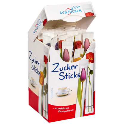 Artikelbild 4 für SÜDZUCKER Zuckersticks, 50x 5,0 g, Artikelnummer 353652