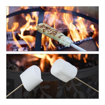 Artikelbild 8 für relaxdays Feuerschale schwarz 60,0 cm, Artikelnummer 445302