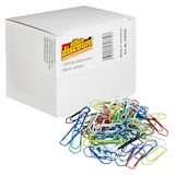 Artikelbild 1 für office discount Büroklammern farbsortiert lackiert, 1.000 St., Artikelnummer 620526