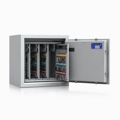 Artikelbild für ISS safe4key Schlüsseltresor lichtgrau mit 144 Haken, Elektronikschloss, 50,0 x 42,0 x 50,0 cm, 1 St., Artikelnummer 849832