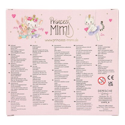 Artikelbild 3 für DEPESCHE Schmuck-Basteln-Set Princess Mimi Perlen mehrfarbig, Artikelnummer 946253