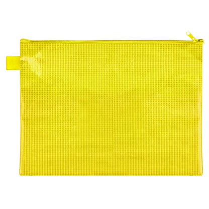 Artikelbild für VELOFLEX Reißverschlussbeutel DIN A4 gelb 0,26 mm, 1 St., Artikelnummer 190466