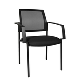 Artikelbild 1 für Topstar Besucherstühle BtoB 10 BB200A G200 schwarz Stoff, 2 St., Artikelnummer 634788