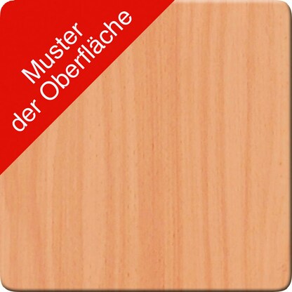 Artikelbild 3 für HAMMERBACHER Altus Schreibtisch buche rechteckig, C-Fuß-Gestell silber 160,0 x 80,0 cm, Artikelnummer 203398