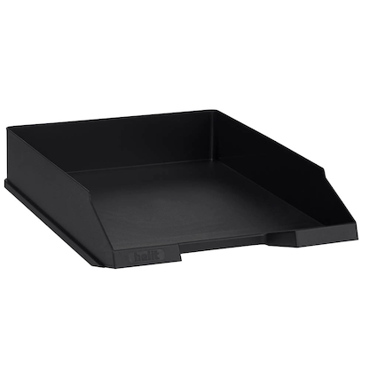 Artikelbild für helit Briefablagen the green staff schwarz DIN A4, 1 St., Artikelnummer 823704