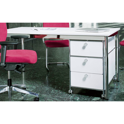 Artikelbild 5 für viasit System4 Rollcontainer weiß 2 Auszüge 42,0 x 78,0 x 62,0 cm, Artikelnummer 214163