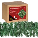 Artikelbild 1 für Idena Tannengirlande 100er LED Lichterkette grün 5,0 m, 1 St., Artikelnummer 761854