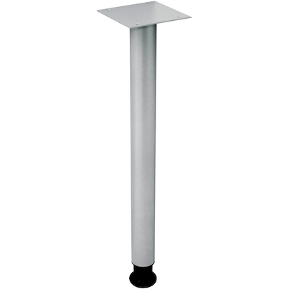 Artikelbild 4 für HAMMERBACHER Anbautisch höhenverstellbar Haziender ahorn, silber Tropfenform 103,0 x 80,0 x 68,0 - 76,0 cm, Artikelnummer 151546