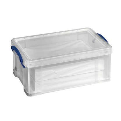 Artikelbild 6 für Really Useful Box Aufbewahrungsbox 9,0 l transparent 39,5 x 25,5 x 15,5 cm, 1 St., Artikelnummer 253856