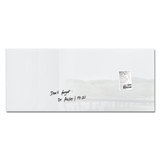 Artikelbild 1 für SIGEL Glas-Magnettafel artverum® 130,0 x 55,0 cm weiß, Artikelnummer 533661