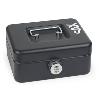 Artikelbild für sax design Geldkassette 0-822-19 M schwarz, Artikelnummer 540930