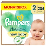 Artikelbild 1 für Pampers® Windeln Harmonie™ Gr. 2 (4-8 kg) für Neugeborene, 204 St., Artikelnummer 273898