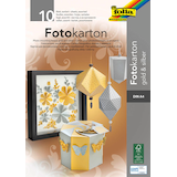 Artikelbild 1 für folia Fotokarton farbsortiert 300 g/qm 10 Blatt, Artikelnummer 496374