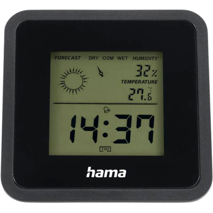 Artikelbild 2 für hama Borneo Thermometer schwarz, Artikelnummer 443006