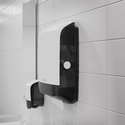 Artikelbild 3 für KATRIN Papierhandtuchspender M 77410 weiß Kunststoff, 1 St., Artikelnummer 200206