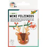 Artikelbild 1 für folia Nähset Mini Filzinies RENTIER braun, Artikelnummer 692357