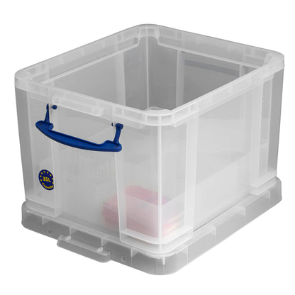 Artikelbild 9 für Really Useful Box Aufbewahrungsbox 35,0 l transparent 48,0 x 39,0 x 31,0 cm, 1 St., Artikelnummer 112526